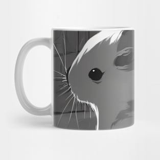 Hamsters Shadow Silhouette Anime Style Collection No. 20 Mug